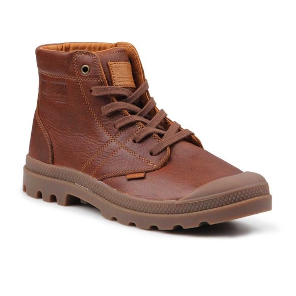 Palladium Other - Palladium Brown Pallabrouse Leather Ankle Boots